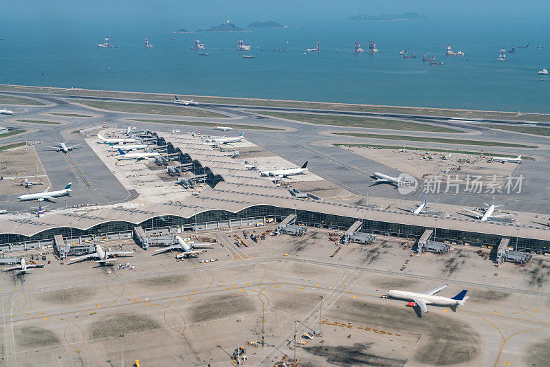 香港国际机场有停机坪