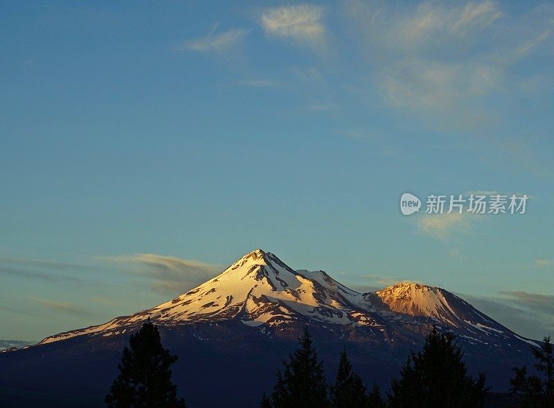 沙斯塔山高光