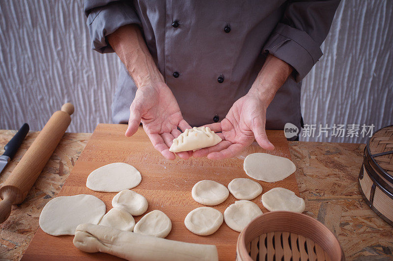 中国饺子的制作工艺