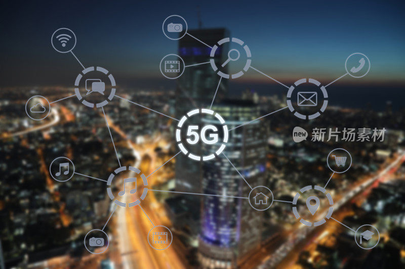 5G手机网络安全连接互联网通信