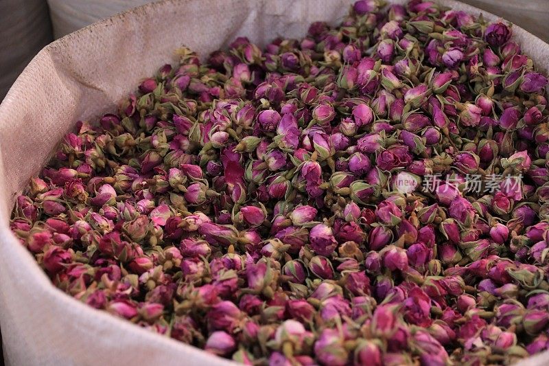 干波斯玫瑰花蕾茶