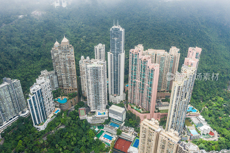 鸟瞰香港