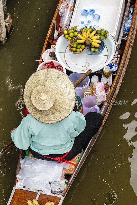 曼谷水上市场游