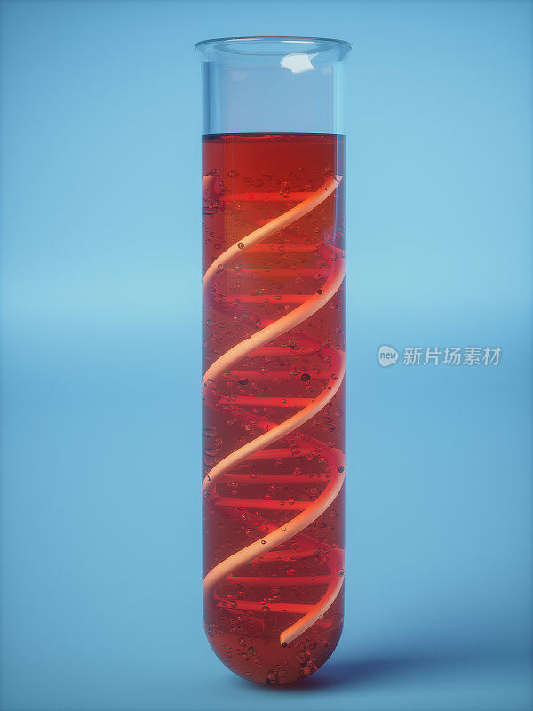 试管中的DNA分子