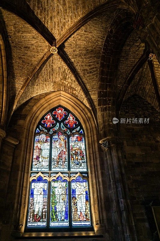 圣吉尔斯大教堂，爱丁堡，苏格兰