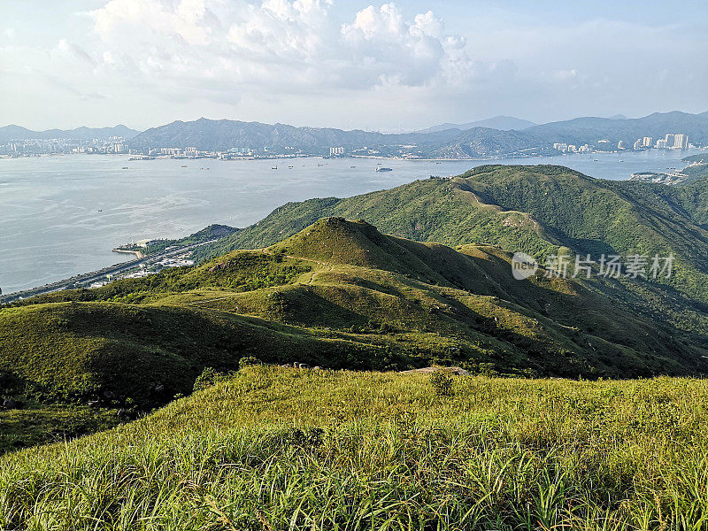 香港大屿山罗浮头郊游径全景