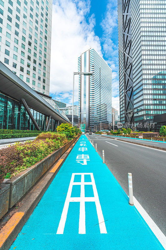 东京新宿的马路