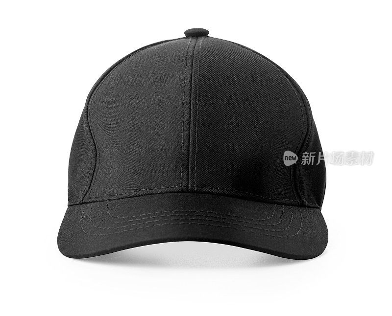 黑色棒球帽模型