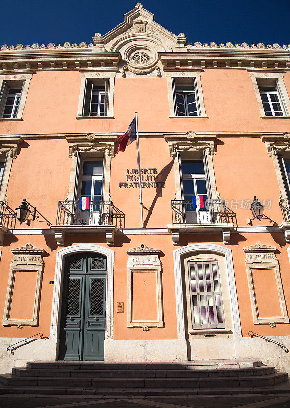 自由平等博爱，市政厅，法国圣特罗佩