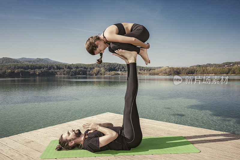 一些练习acroyoga