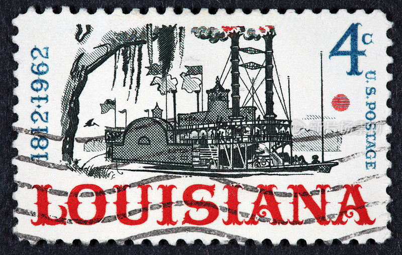 1962年老式美国邮票