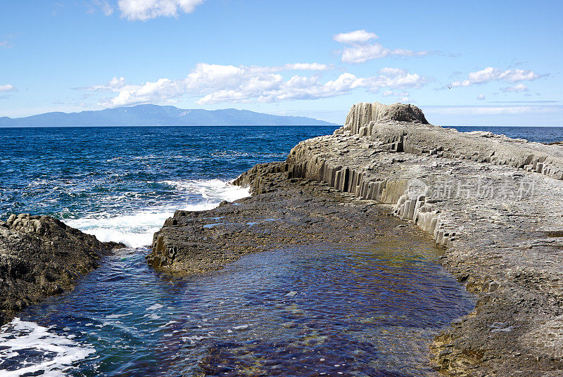 落基海岸海水