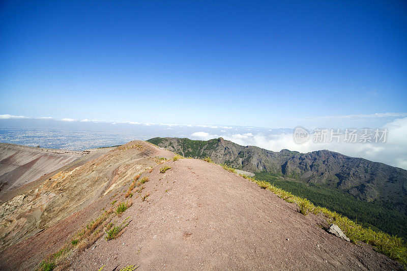 维苏维奥火山口