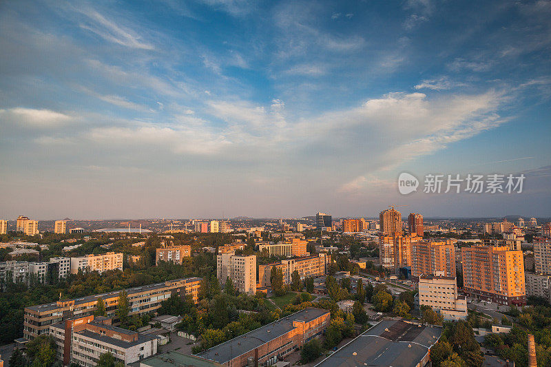 鸟瞰城市