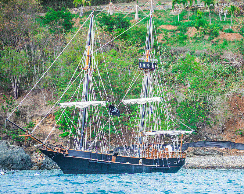 加勒比海的海盗船