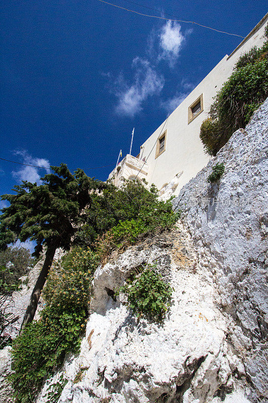 希腊克里特岛的Chrysoskalitissa修道院
