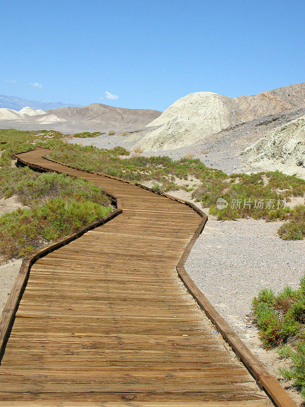 盐溪小径，死亡谷国家公园