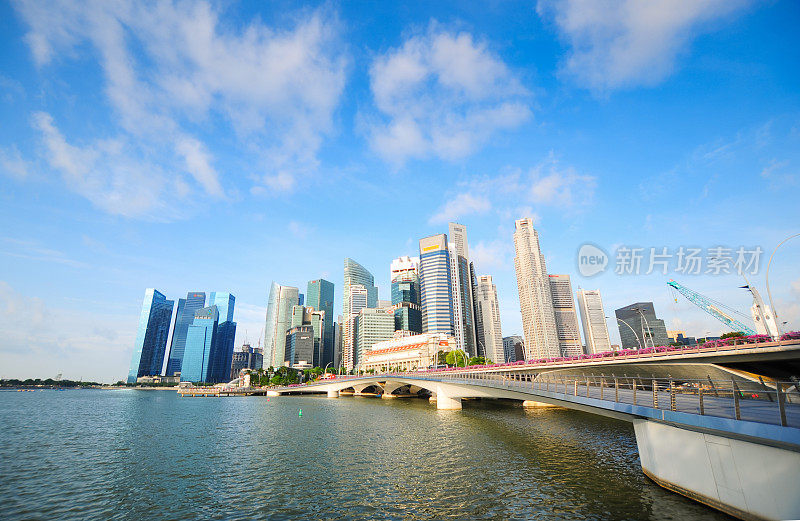 新加坡城市全景