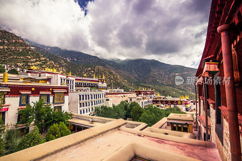 2014年8月12日，西藏拉萨哲蚌寺