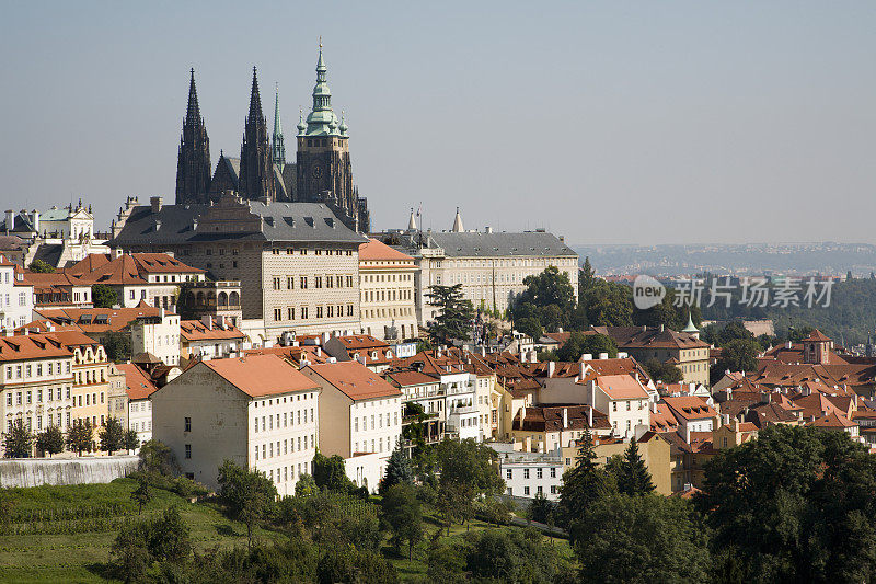布拉格-圣维塔斯大教堂和城堡