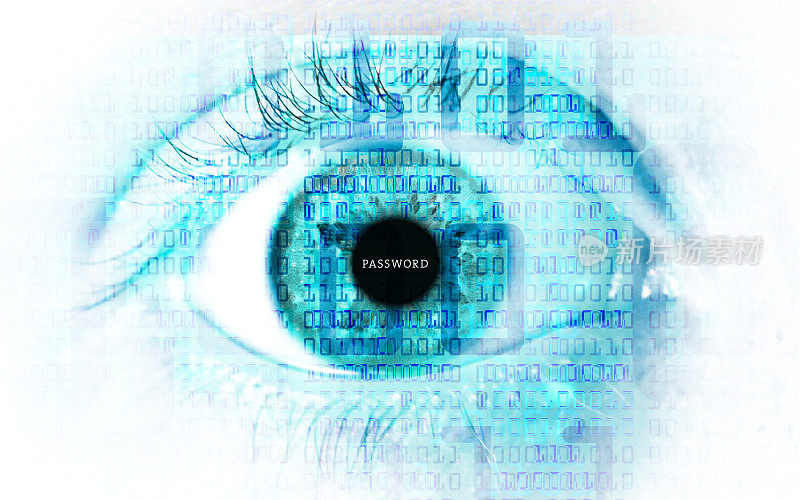 眼睛扫描仪-保存密码组合