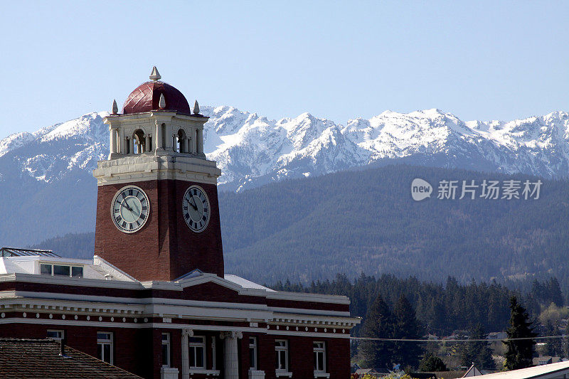 观看奥林匹克山与克拉姆县法院