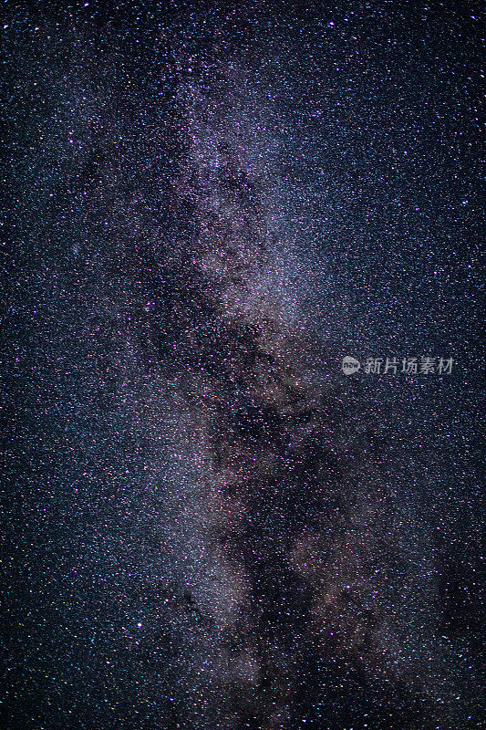 夜银河系背景