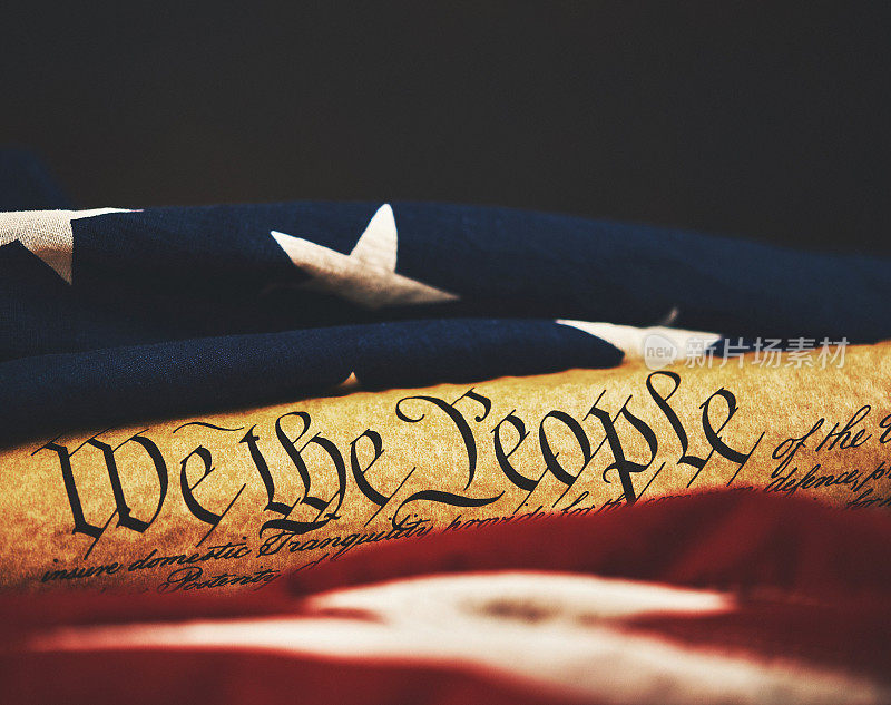 美国宪法和美国国旗