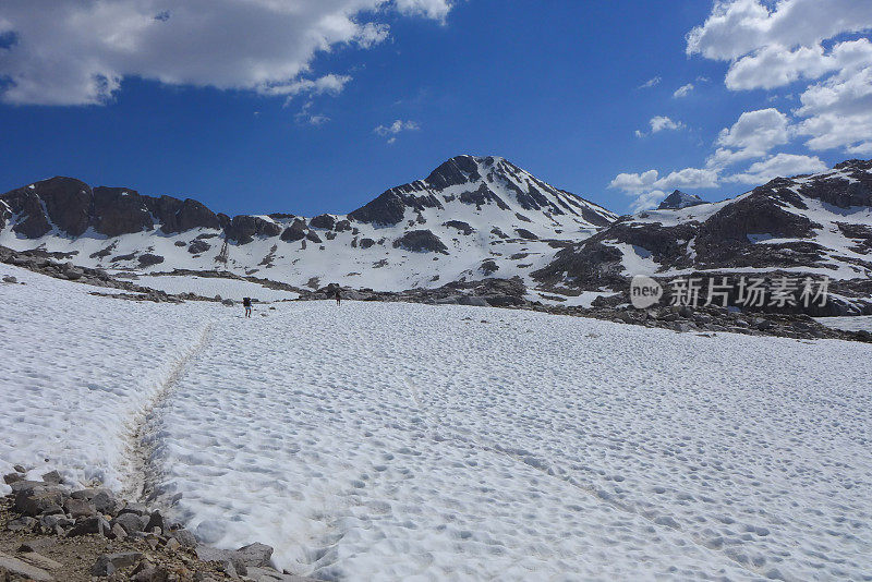 雪山冰川自然风光