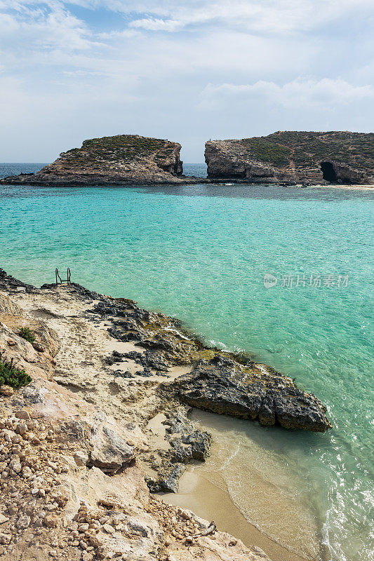 蓝色泻湖，Comino，马耳他