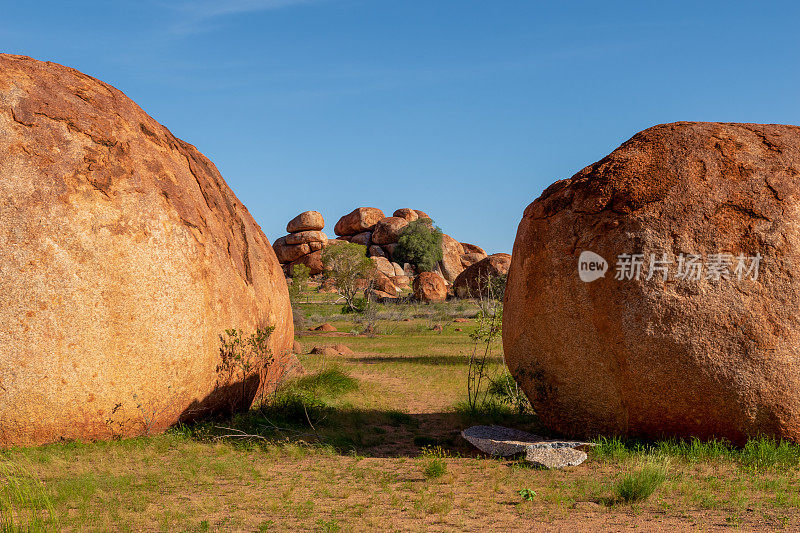 魔鬼大理石，北领地，澳大利亚