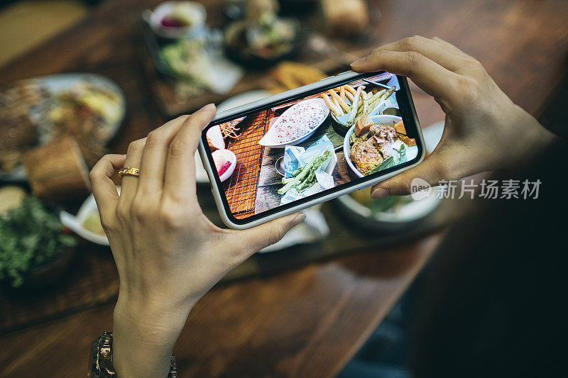 拍摄食物照片