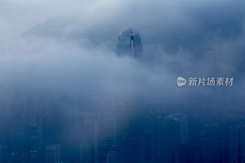 香港的摩天大楼