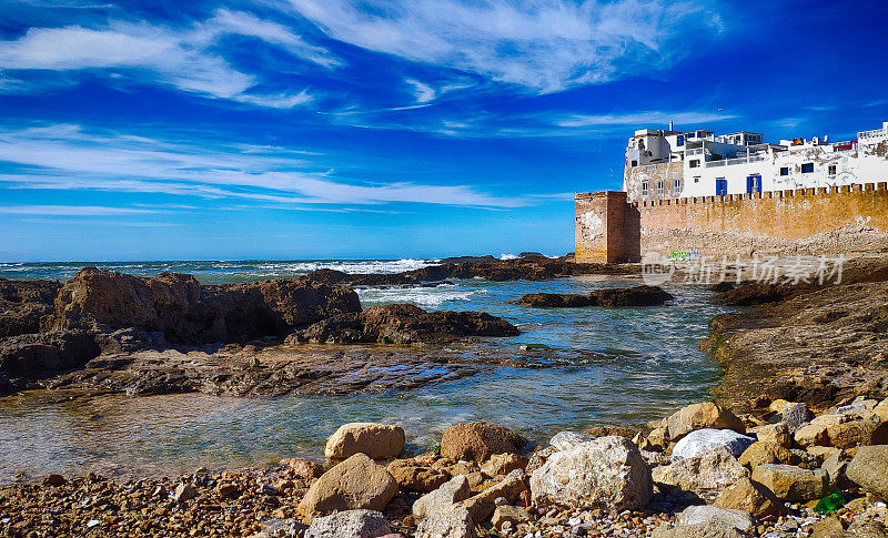 大西洋沿岸，摩洛哥的老城Essaouira