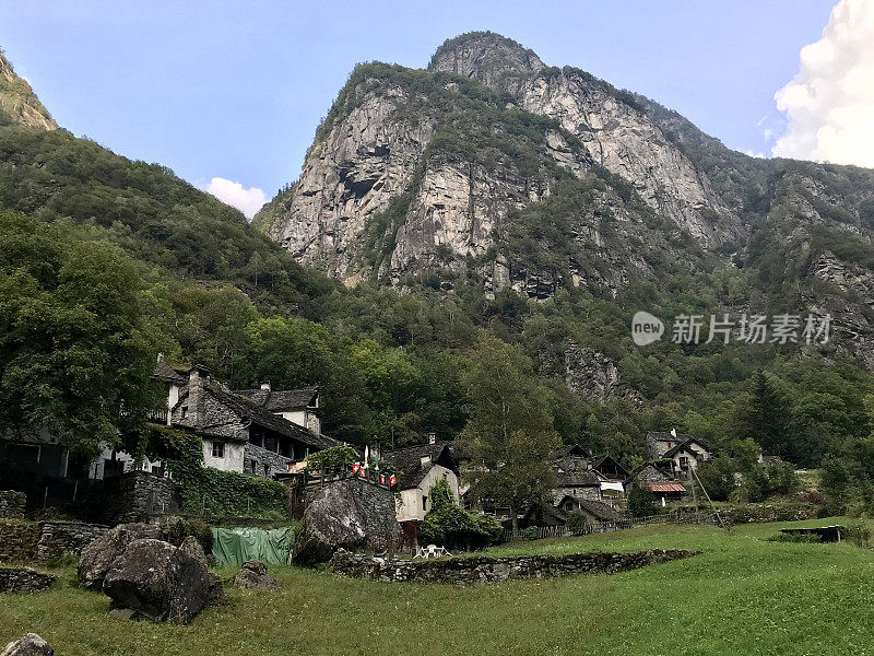 瑞士-提契诺州-巴列马吉亚-风景