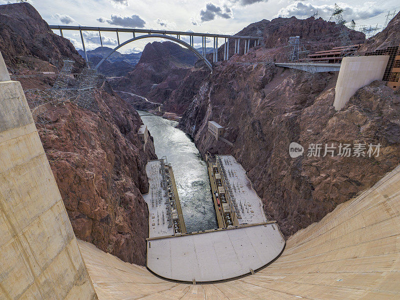 胡佛水坝和黑峡谷