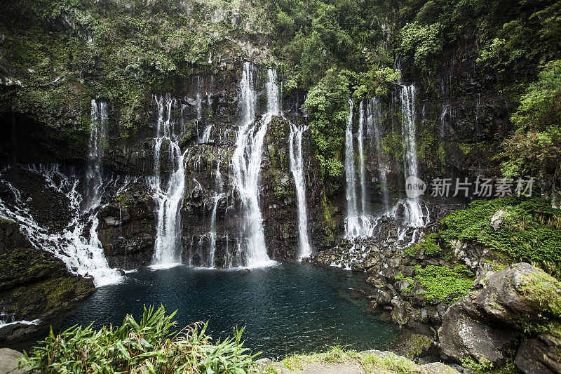 大加莱瀑布，留尼旺岛