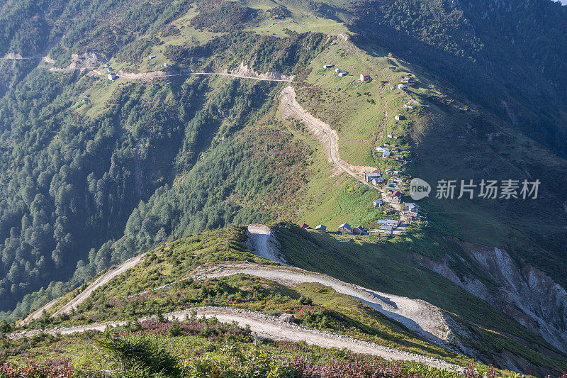 Koçdüzü高原的景色