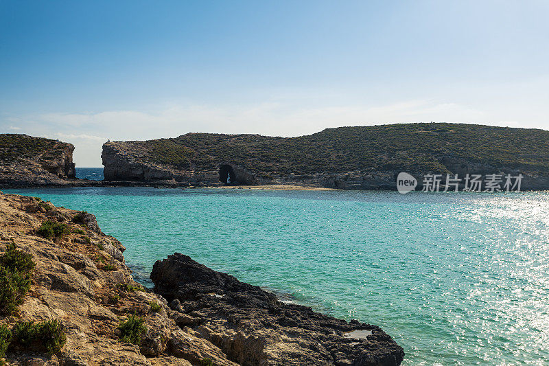 蓝色泻湖，Comino，马耳他