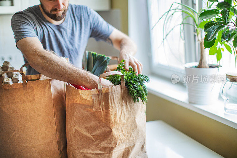 检疫期间的食品运送