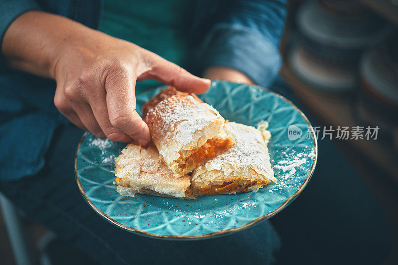 准备酥皮南瓜派