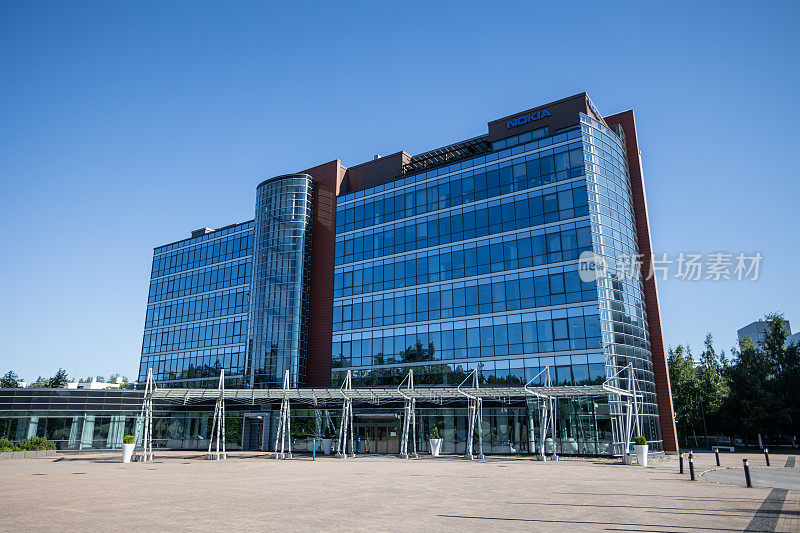 芬兰埃斯波的诺基亚总部大楼