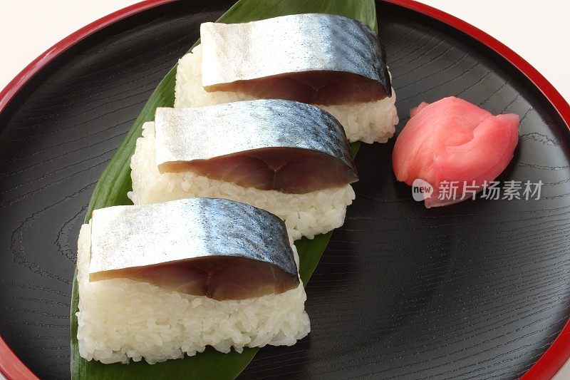 鲭鱼寿司，日本料理