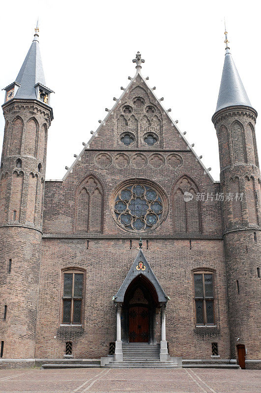Ridderzaal建筑，位于海牙Binnenhof