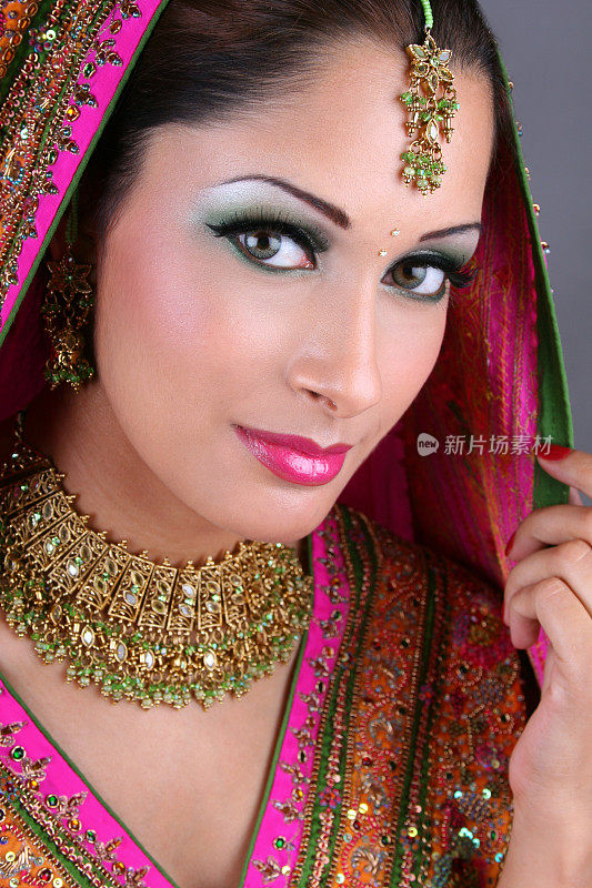 东印度新娘美人