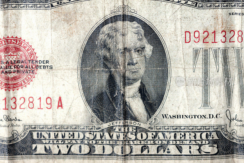 1928系列两美元纸币