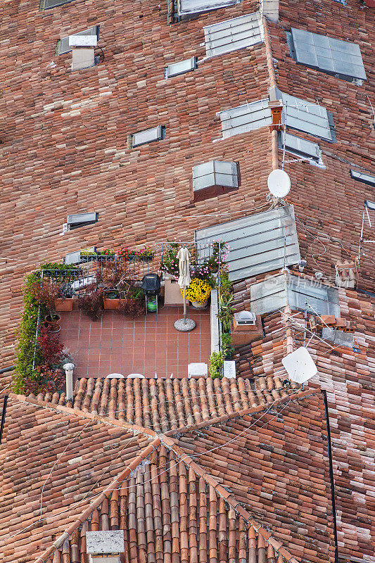 屋顶露台,维罗纳