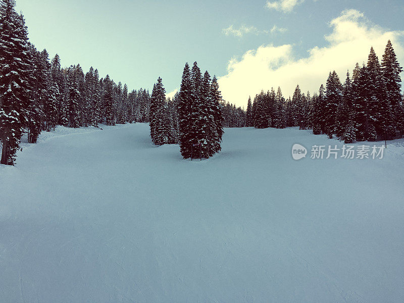 冬季景观-太浩湖
