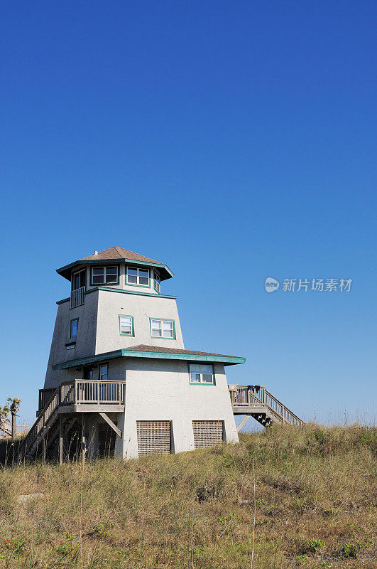 阿米利亚岛佛罗里达灯塔形海滩屋沿海岸