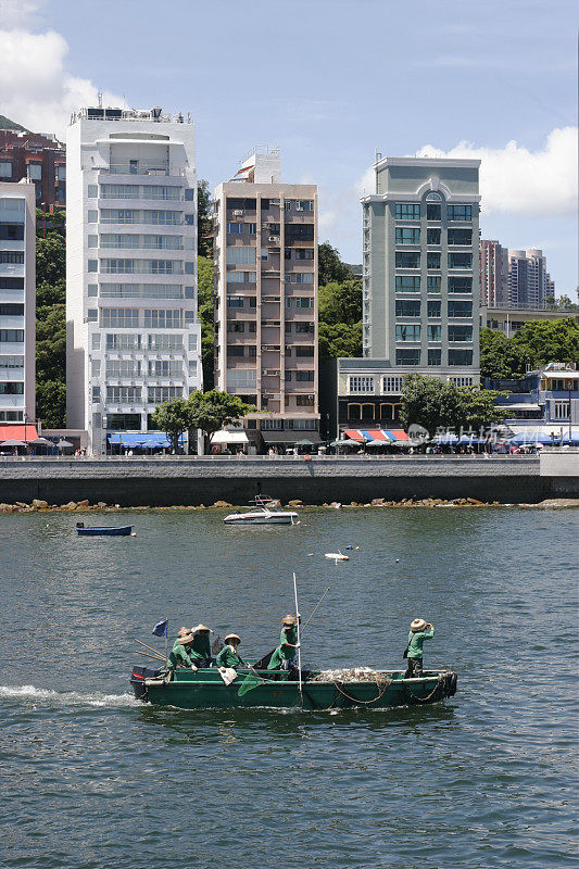 渔船，赤柱，香港